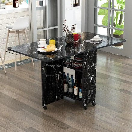 Mesa plegable negra
