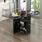 Mesa plegable negra