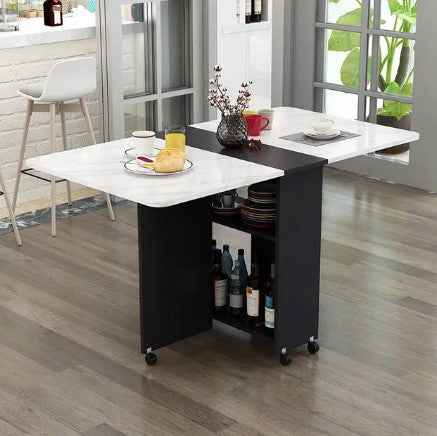 Mesa plegable blanca