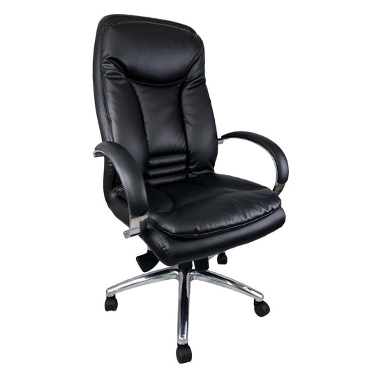 Sillon 6000 Cuero Cromado